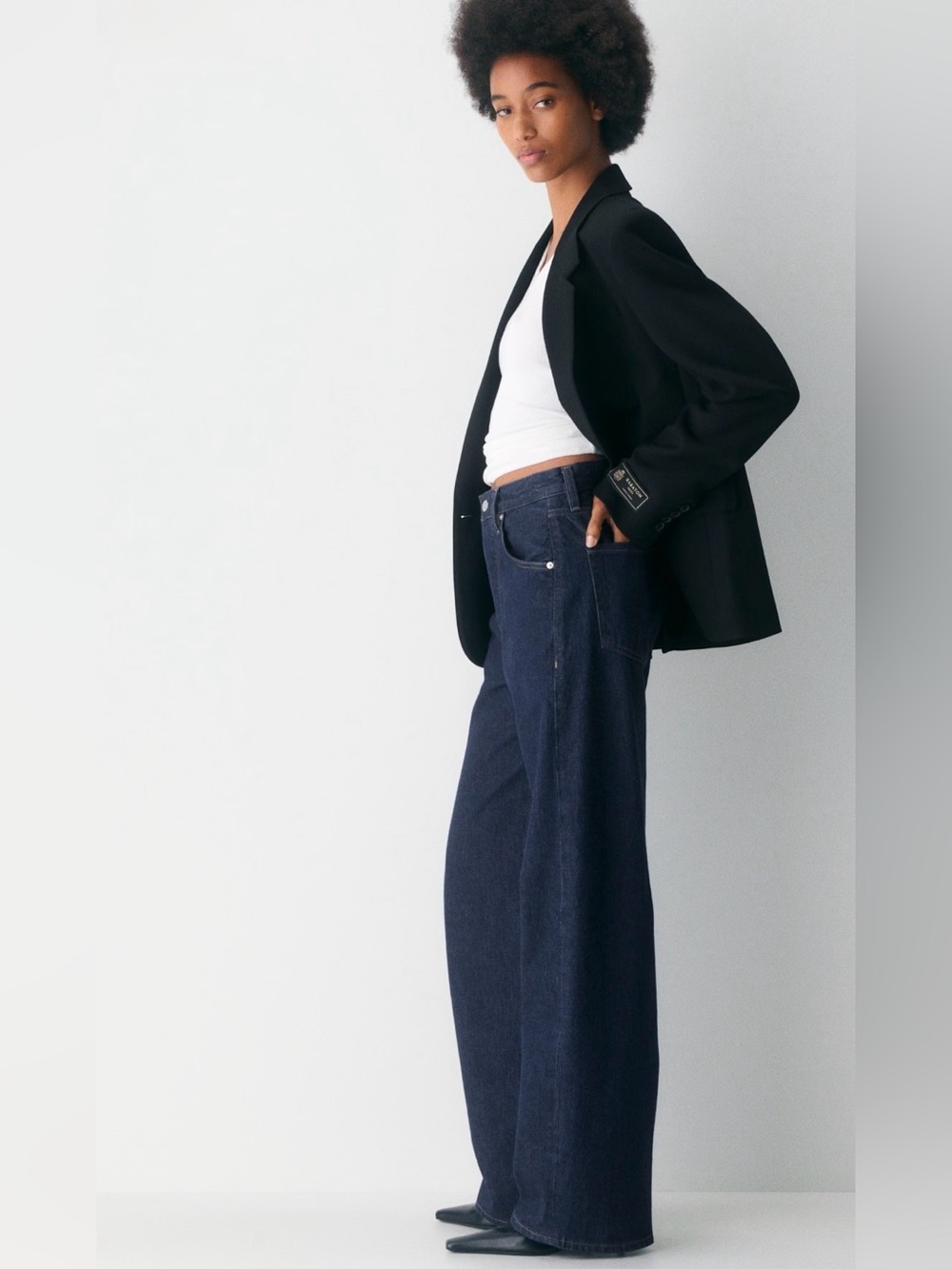 NWT Citizen of Humanity Ayla Baggy Jeans- Amherst - Picture 4 of 10